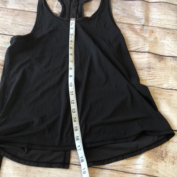 Lululemon Two With One Singlet in black. - Picture 9 of 10